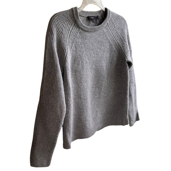Theory 100% Merino Wool Crew Neck Sweater L - Picture 3 of 5